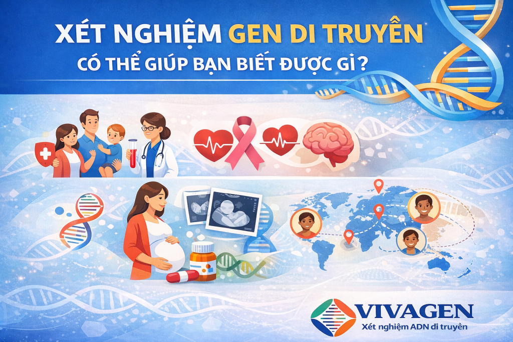 Xét nghiệm di truyền giúp bạn biết được gì?